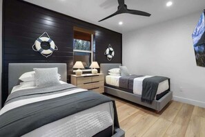 5 habitaciones, escritorio, tabla de planchar con plancha y wifi 