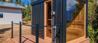 Norrsken View - Sauna - Mountains - Deck - Aurora - Family Friendly - Wifi