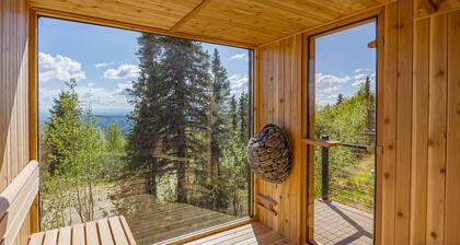 Norrsken View - Sauna - Mountains - Deck - Aurora - Family Friendly - Wifi