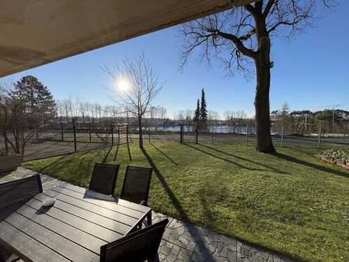 Holiday Apartment 'Seerose' with Lake View, Private Terrace and Wi-Fi