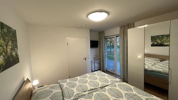 2 Schlafzimmer, Bügeleisen/Bügelbrett, kostenloses WLAN, Bettwäsche