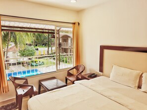 Balcony view - Beach Walk Resort - Goa (Morjim)