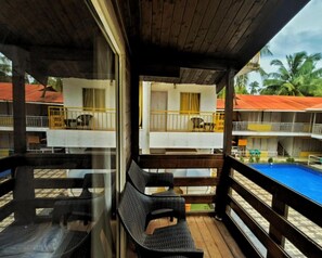 コテージ プールビュー | 部屋からの景観