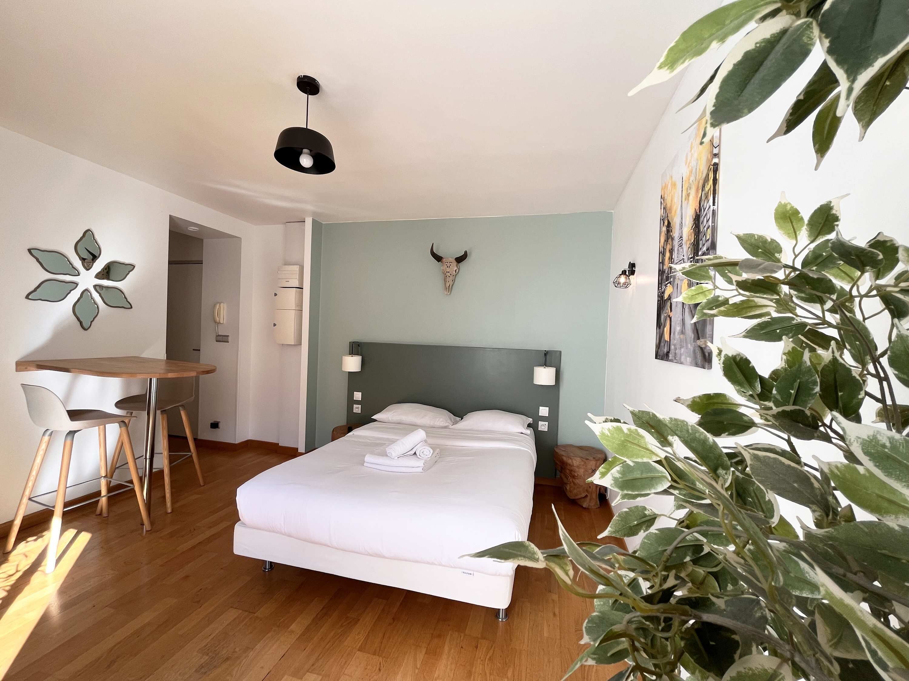 Fer et planche à repasser, Wi-Fi, draps fournis