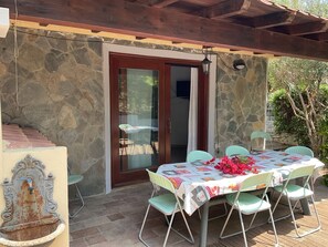 Outdoor dining - Casa Eden Roch - Villa SOLE (Domus de Maria)
