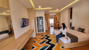 Escritorio, camas plegables/adicionales, wifi gratis y ropa de cama