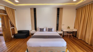 Bureau, lits pliants/supplémentaires, Wi-Fi gratuit, draps fournis