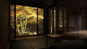 傳統客房, 非吸煙房 (MOMIJI,with Semi-open-air Bath) | 房內夾萬、免費 Wi-Fi、床單