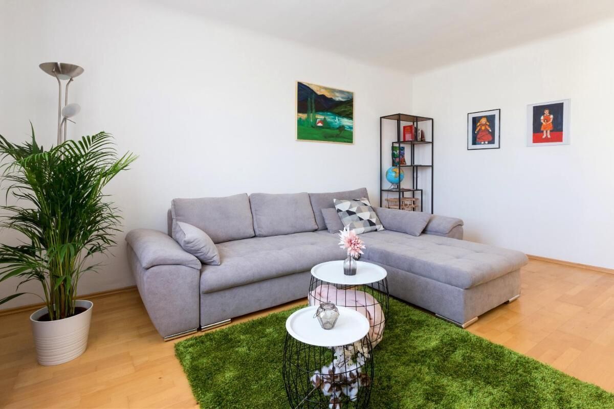 Leilighet, 1 soverom, hageutsikt | Oppholdsområde