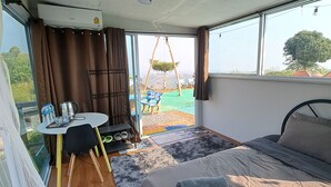 Family House | 1 bedroom, desk, laptop workspace, bed sheets - londonhill (Khao Kho)