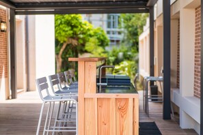 Enceinte de l’hébergement