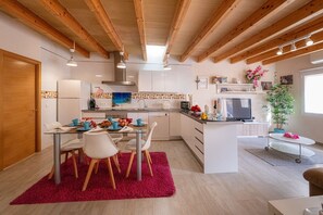Private kitchen - Gemütliche Ferienwohnung mit Terrasse im Herzen von Porreres, Mallorca (Porreres)