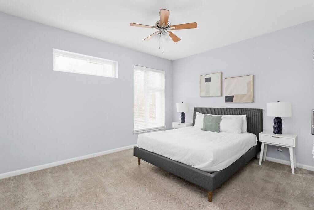 1 soverom, strykejern/-brett, wi-fi og sengetøy