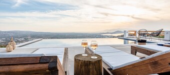 Horizon Villa in Naxos Skyline