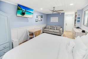 1 室のベッドルーム、WiFi、ベッドシーツ