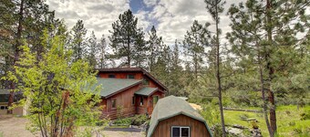 Peaceful and spacious home tucked away at the base of the Mission Mountains.