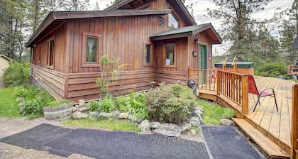 Peaceful and spacious home tucked away at the base of the Mission Mountains.