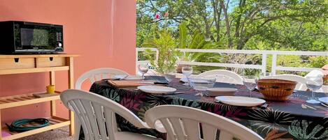 Udendørs spisemuligheder