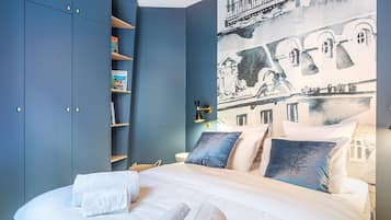 1 bedroom, iron/ironing board, travel cot, free WiFi