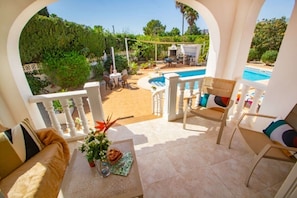 Outdoor pool - SAONA VILLAS (OL MIC): villa for 4 people, private swimming pool, 2.5 km sea (Calpe)