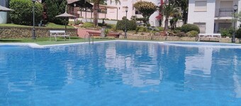 Apartment in Peniscola with pool, tennis court, and playground