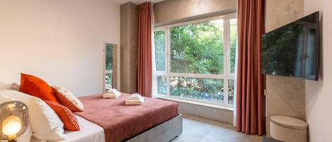 1 Schlafzimmer, Schreibtisch, Reisekinderbett, kostenloses WLAN