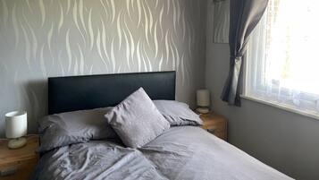 Chalet | 2 kamar tidur, setrika/meja setrika, dan seprai linen