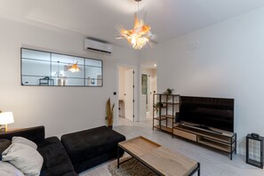 Living area - Espacioso y Exclusivo Apartamento en Goya (Madrid)