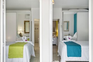 3 عدّة غرف نوم ومكواة/لوح كي وواي فاي مجانًا وملاءات أسرّة