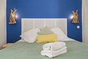 1 Schlafzimmer, Bügeleisen/Bügelbrett, kostenloses WLAN, Bettwäsche