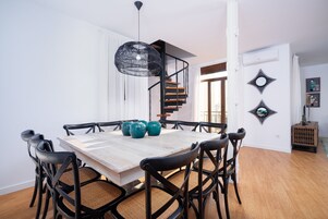 Superior Apartment | Living area | Flat-screen TV