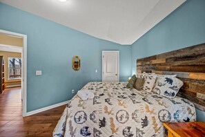 2 slaapkamers, een bureau, gratis wifi, beddengoed