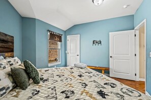 2 slaapkamers, een bureau, gratis wifi, beddengoed