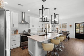 Fridge, microwave, oven, stovetop - Carolina Girl - New Construction (Garden City Beach)