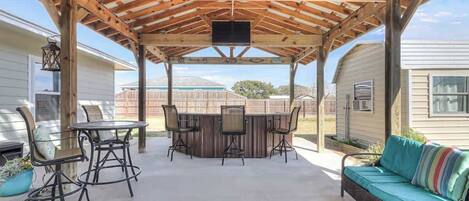 Restauration en plein air