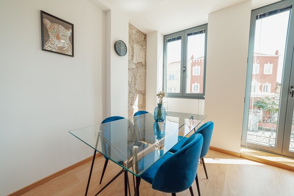 Opções para refeição no quarto