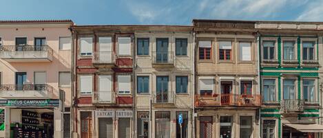 Façade de l’hébergement
