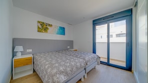 1 bedroom, iron/ironing board, bed sheets