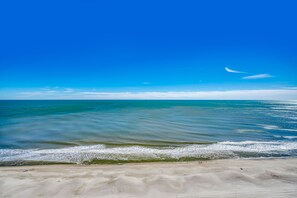 On the beach