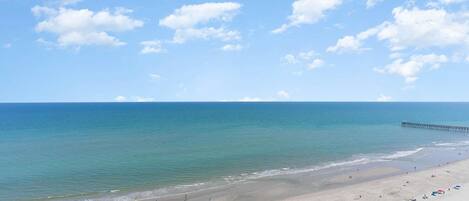 Aan het strand