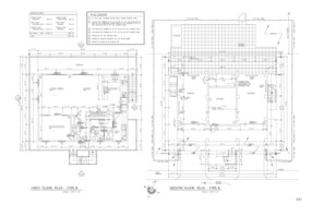 Floor plan - Sleep 16 guests over two side-by-side homes in exclusive Key Cove Landings (Key West)