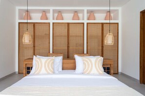 4 bedrooms, desk, iron/ironing board, WiFi - A beautiful 4 bedroom villa in Bingin, Uluwatu (Kecamatan Kuta Selatan)