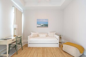5 bedrooms, iron/ironing board, travel cot, WiFi