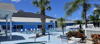 RV Site for Rent at The Great Outdoors Resort backed up to the 14th green