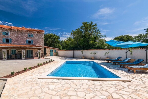 Piscine chauffée