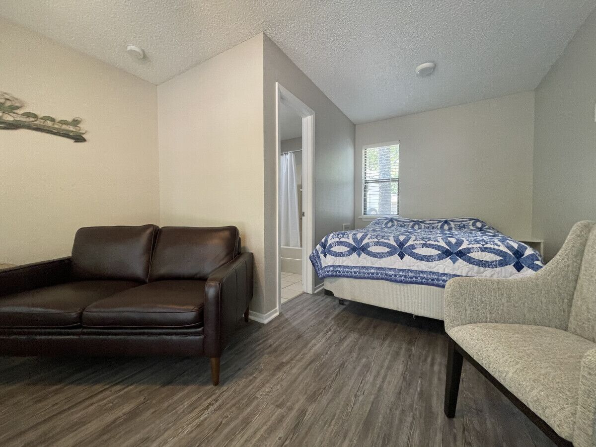 1 habitación y ropa de cama 