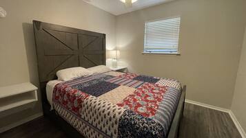 2 bedrooms, bed sheets