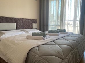 1 habitación, wifi y ropa de cama
