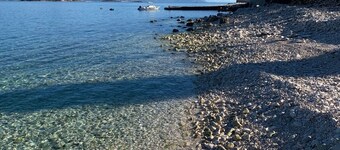 Beachfront summer retreat, amazing sea views, nature and sea terraces comfort.