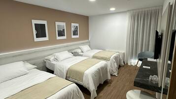Triple Room | Premium bedding, down duvets, memory-foam beds, minibar
